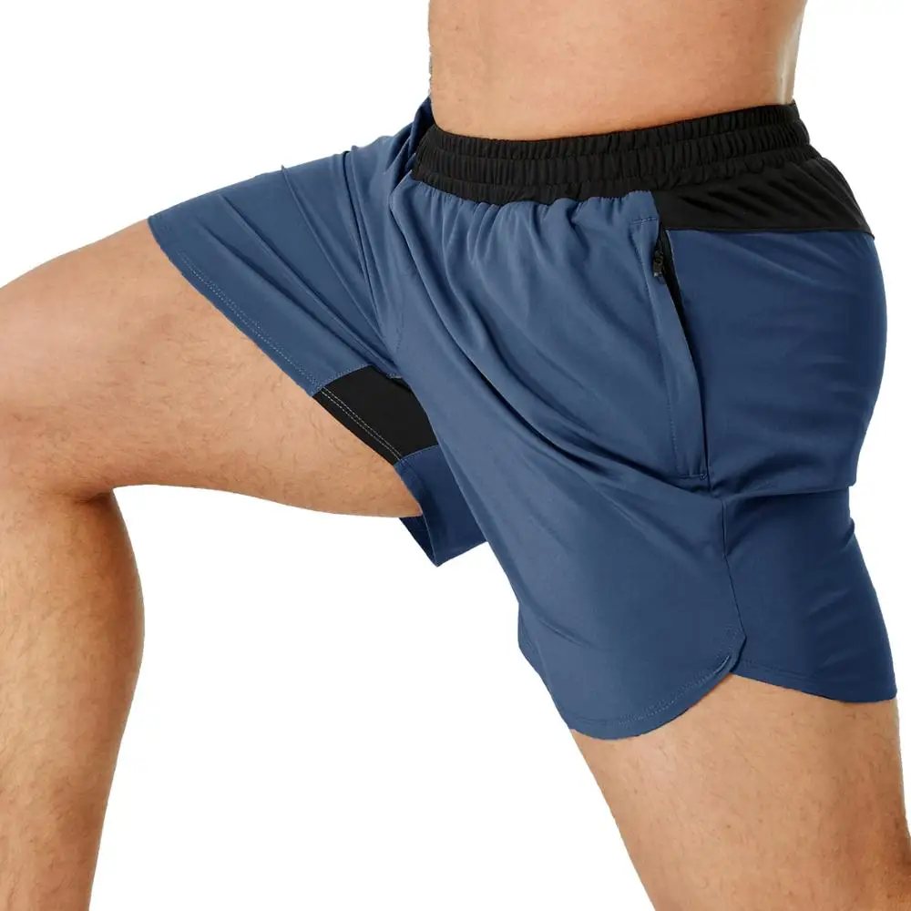 

Running Breathable Plain OEM Unisex 5" Quick Dry Gym Wear Gym Shorts Mens fitness Workout Short Yoga Training Sport Short Pants