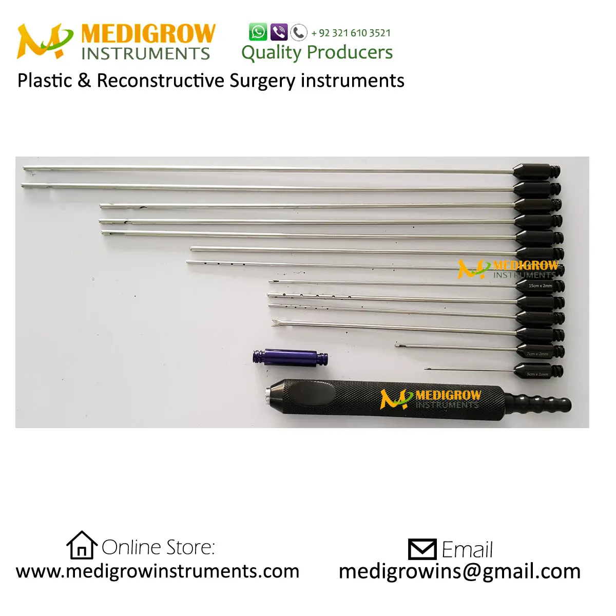 
Tommy Cannulas Lipofilling Lipo Cannulas and Luer Lock Cannulas / Stainless Steel 