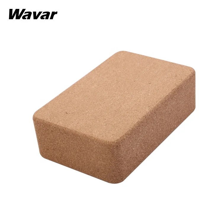 

Hot selling equipment cork yoga brick 3*6*9 for Yoga Exercise