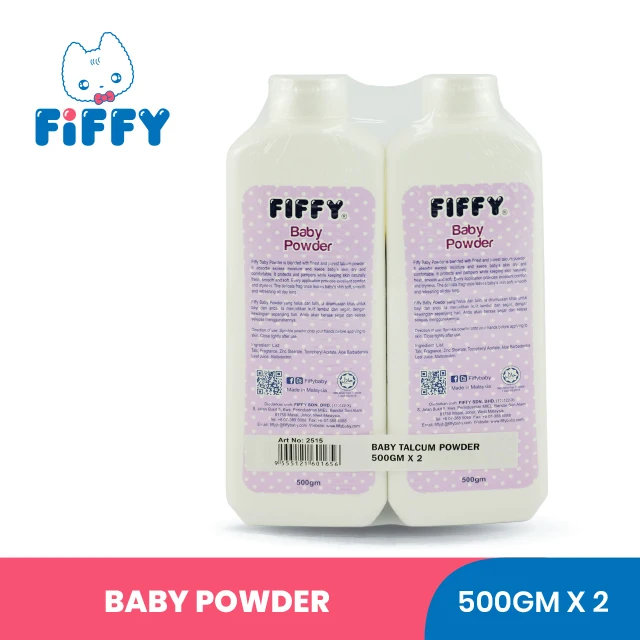 
Baby Powder (Twin Pack) - 500g x 2 bottles 