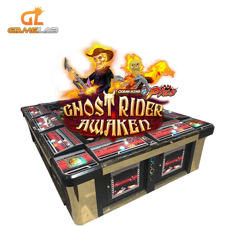 

Ocean King 3 Ghost Rider Awaken Fish Game Table Multi Player Fish Hunter Arcade Machine For Sale, Customize