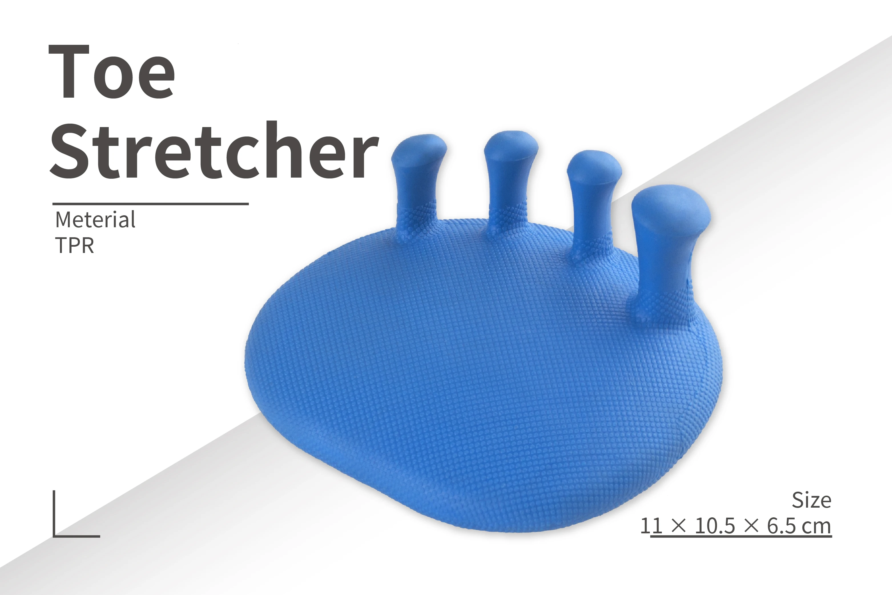 high quality tpr relaxing toe separator for pedicure slipper trainer
