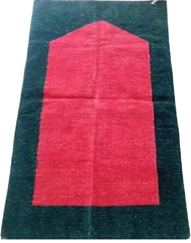 Islamic Luxury Memory Foam Prayer Rug Janamaz Sajadah Cotton Woven