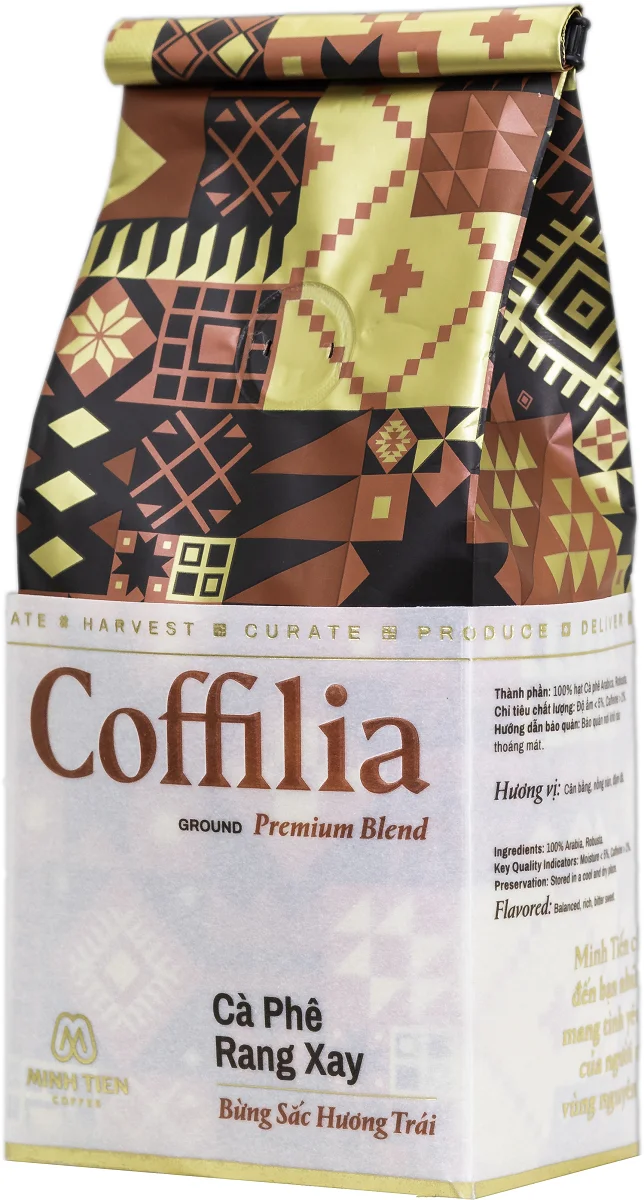 
Arabica And Robusta Variety Brilliant Fruit Flavor Coffilia Roasted Ground Coffee From Vietnam 