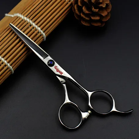 

[HOT SALE 2020] Professional 440C Steel 5 inch Barber Hair cutting Scissors Hairdressing Scissor, Silver