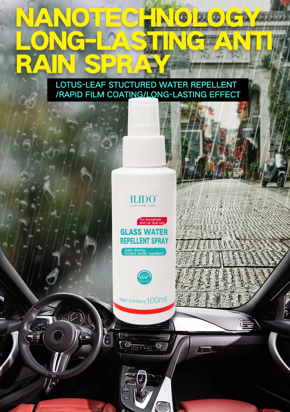 Car Windshield Nano Water Rain Repellent Spray Buy Rain Repellent Spray For Car Windshield Water Rain Repellent For Glass Nano Water Repellent Spray Product On Alibaba Com