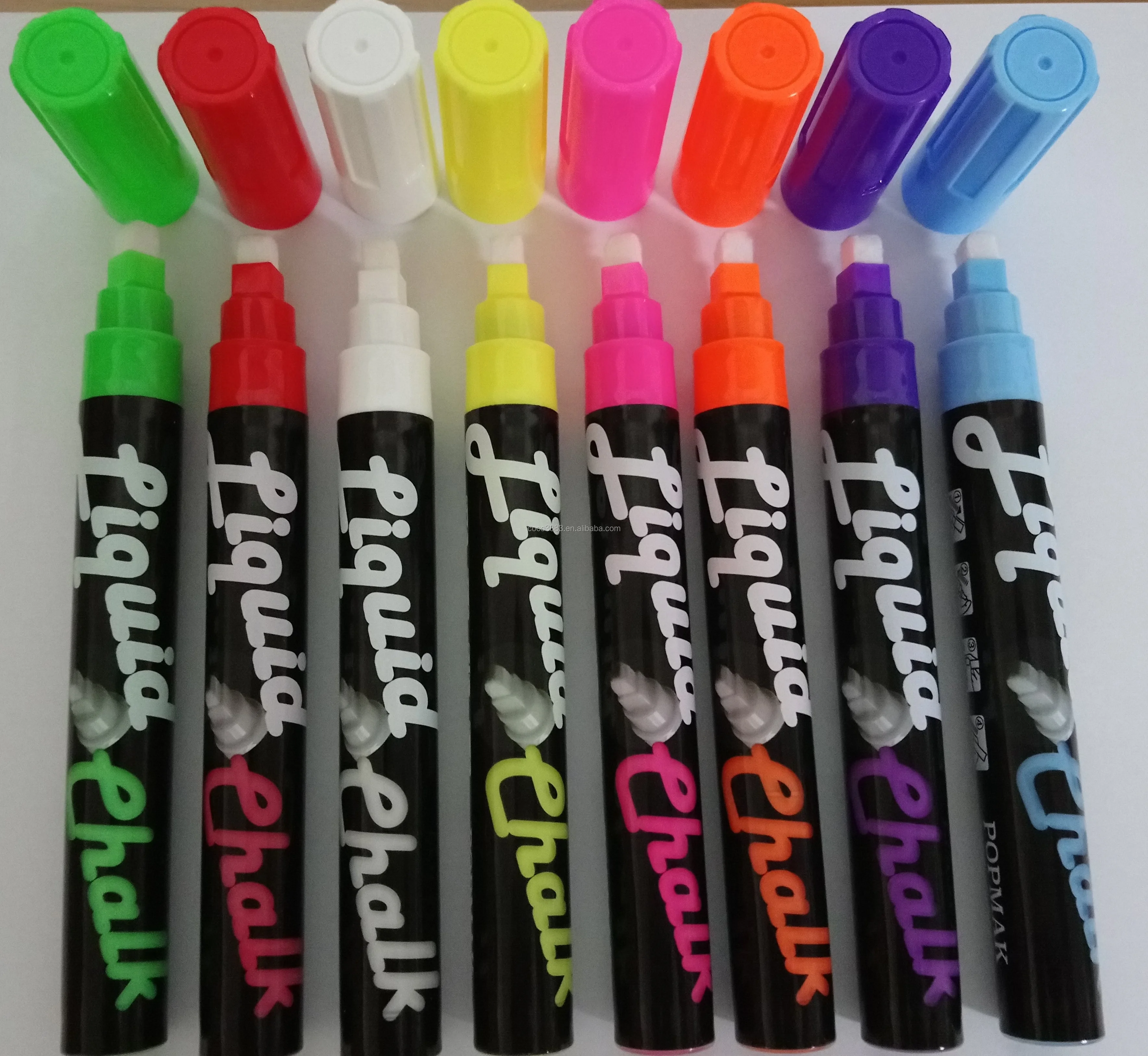 

Fluorescent color Water based Top selling Ink Erasable glass marker