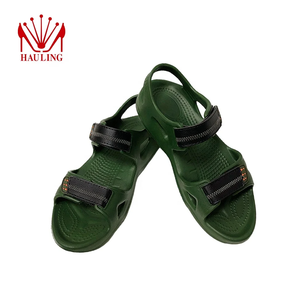 
EVA Sandals Men adjust straps EVA Sandals and Slippers Arch Support Quick-Drying Anti-Slippery Shoes Massage Child Adult 
