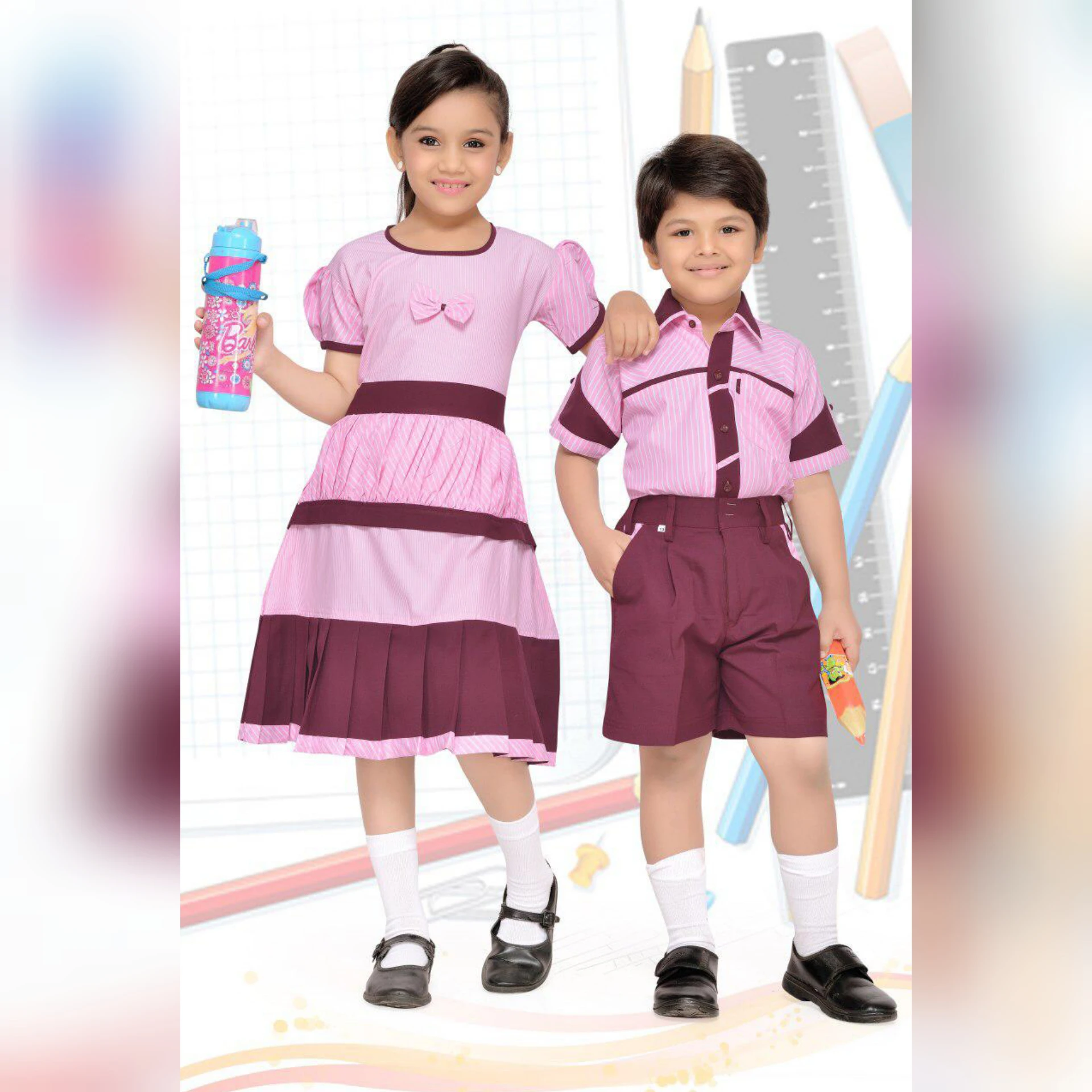 
School Uniform for all grades for residential schools 