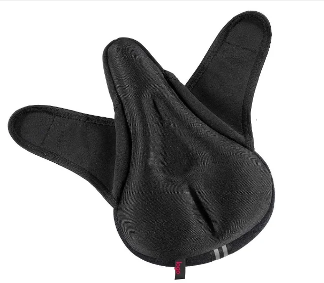 

Waterproof Soft Breathable Seat Cover Silicone Gel 3D Reflector Seat Cover Bike Saddle Seat Cover, Customized color