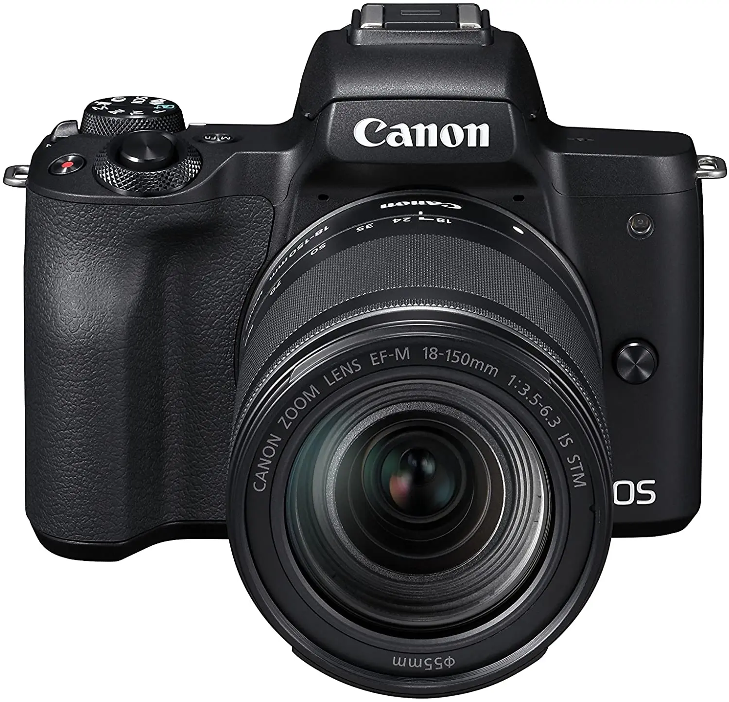 

Canon EOS M50 Mirrorless Digital Camera Black with EF-M 18-150mm f/3.5-6.3 IS STM Lens Black