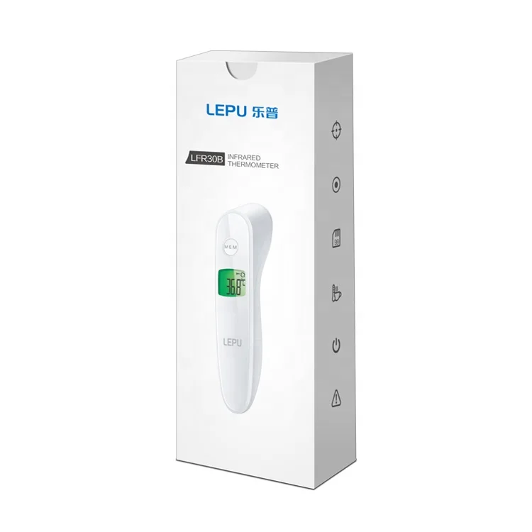 
Lepu Shenzhen Manufacture OEM Automatic Infrared Non Contact Body infared thermometer digital 