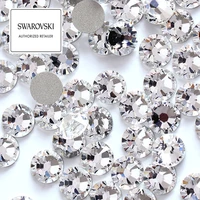 

100% Genuine SWAROVSKI Elements Crystal in Bulk Wholesales Flat Back Non Hotfix Rhinestones
