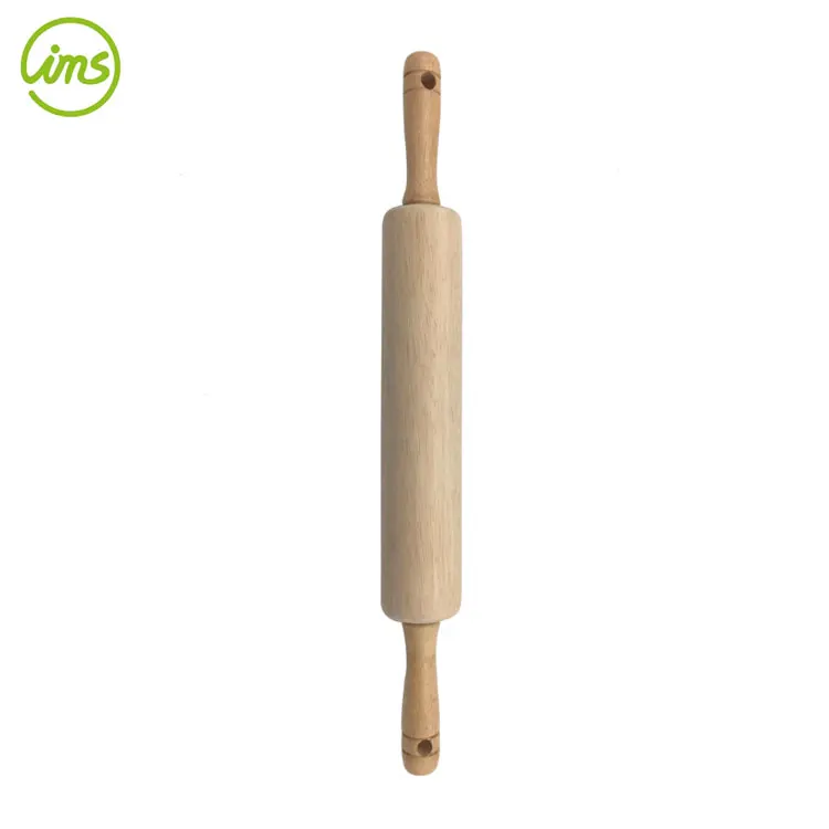 

High Quality Rolling Pin with Hang Hole, Beige