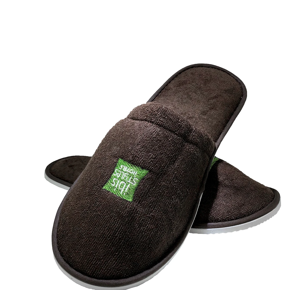 
Black Cotton Slippers for women men Hotel Disposable fashion Slippers home slippers for hotel  (62016869633)