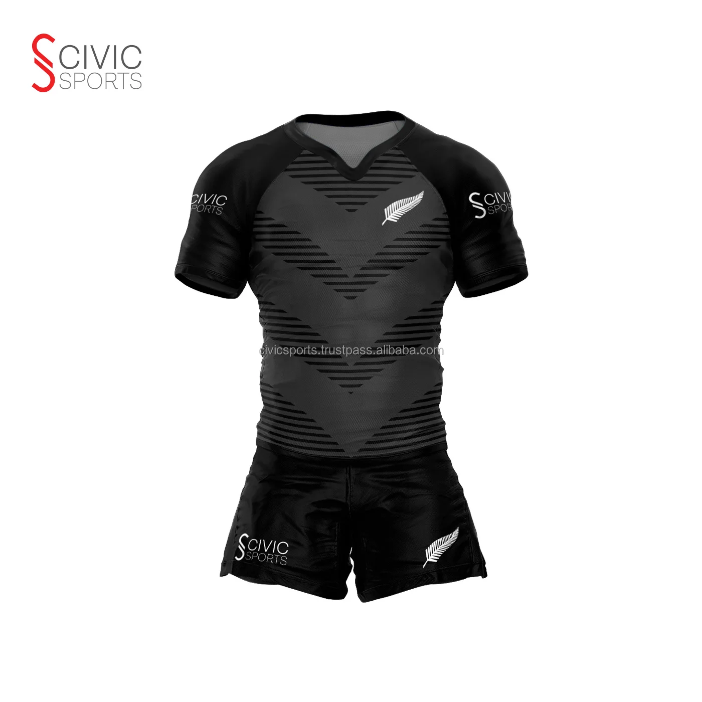 Oem Suppliers Rugby Shirts League Uniforms And Shorts Cheap Football Wear Custom Rugby Jersey