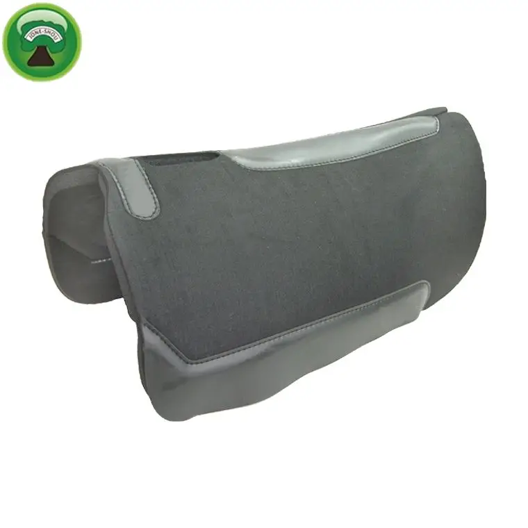 Black Pu Foam Western Horse Equipment Saddle Pad Buy Saddle Pad For