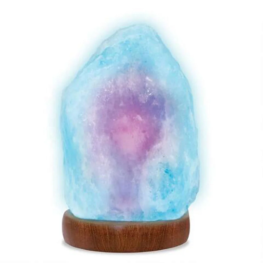 PINK & RED Himalayan Color Changing LED Salt Lamp Air Purifier Ionizer  -Sian Enterprises