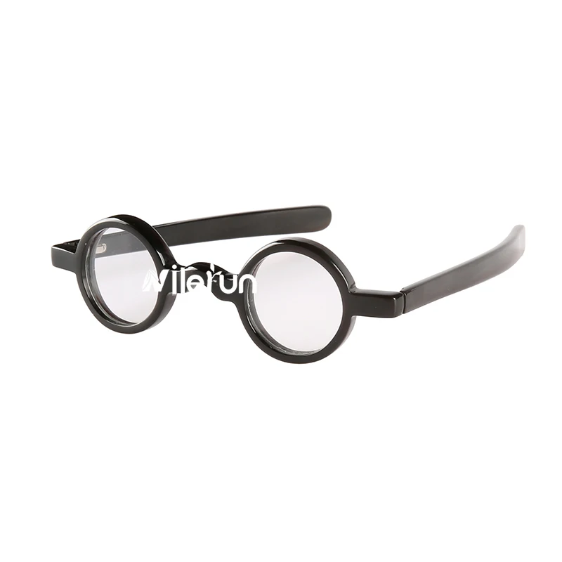 

Vintage small round horn reading glasses