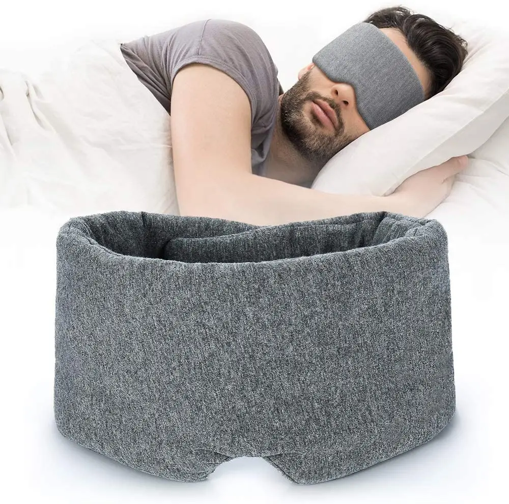 

New Designs Custom Premium Personalised Handmade Cotton Soft Sleeping Breathable Eye Mask