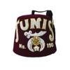 Shiner Fez four row- Masonic 4th row rain stone fez