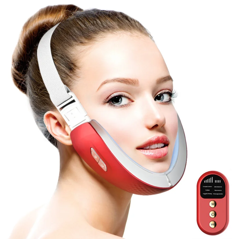 

Face Lift Massager Thin Chin V Shape Slimming Microcurrent Facial Lift Machine EMS Face Lifting Face Slimming Massager