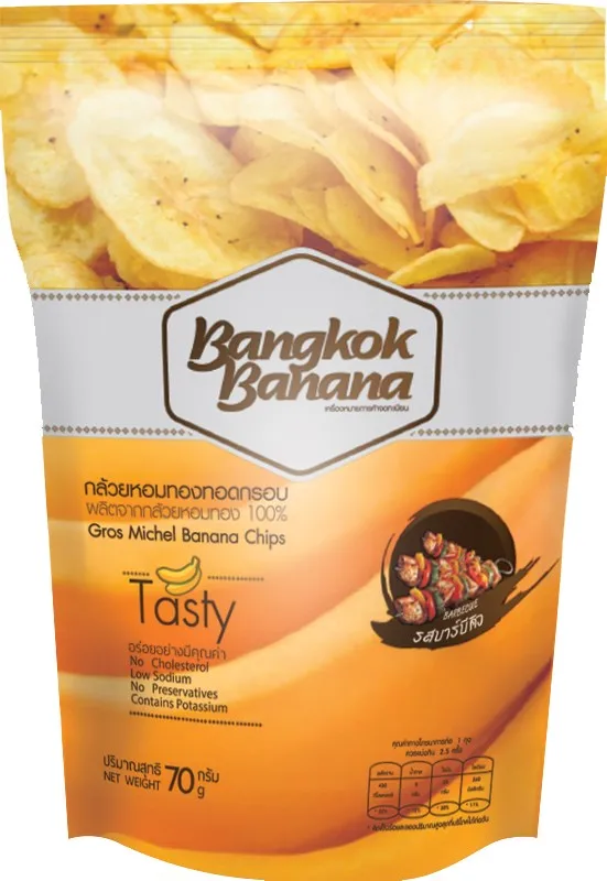 Bbq Flavor 100 Natural Banana Gluten Free And Vegan Healthy Banana Chips For Food Snacks From Thailand Bangkok Banana Buy Banana Chips Snacks Healthy Snack Product On Alibaba Com