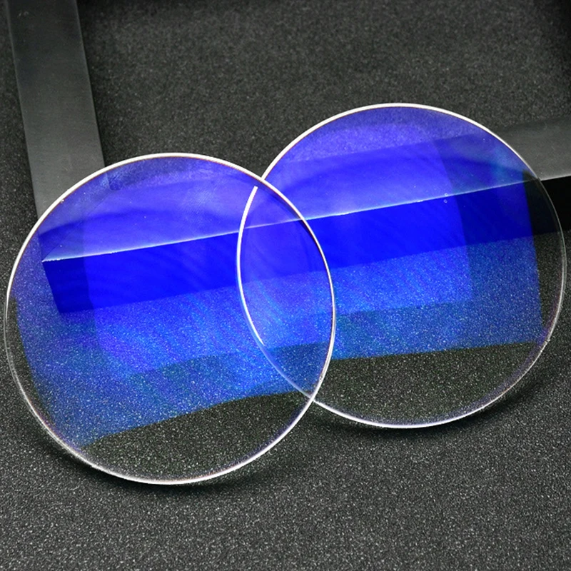 

1.56 optical super hydrophobic blue light blue cut lens with your own logo UC lens