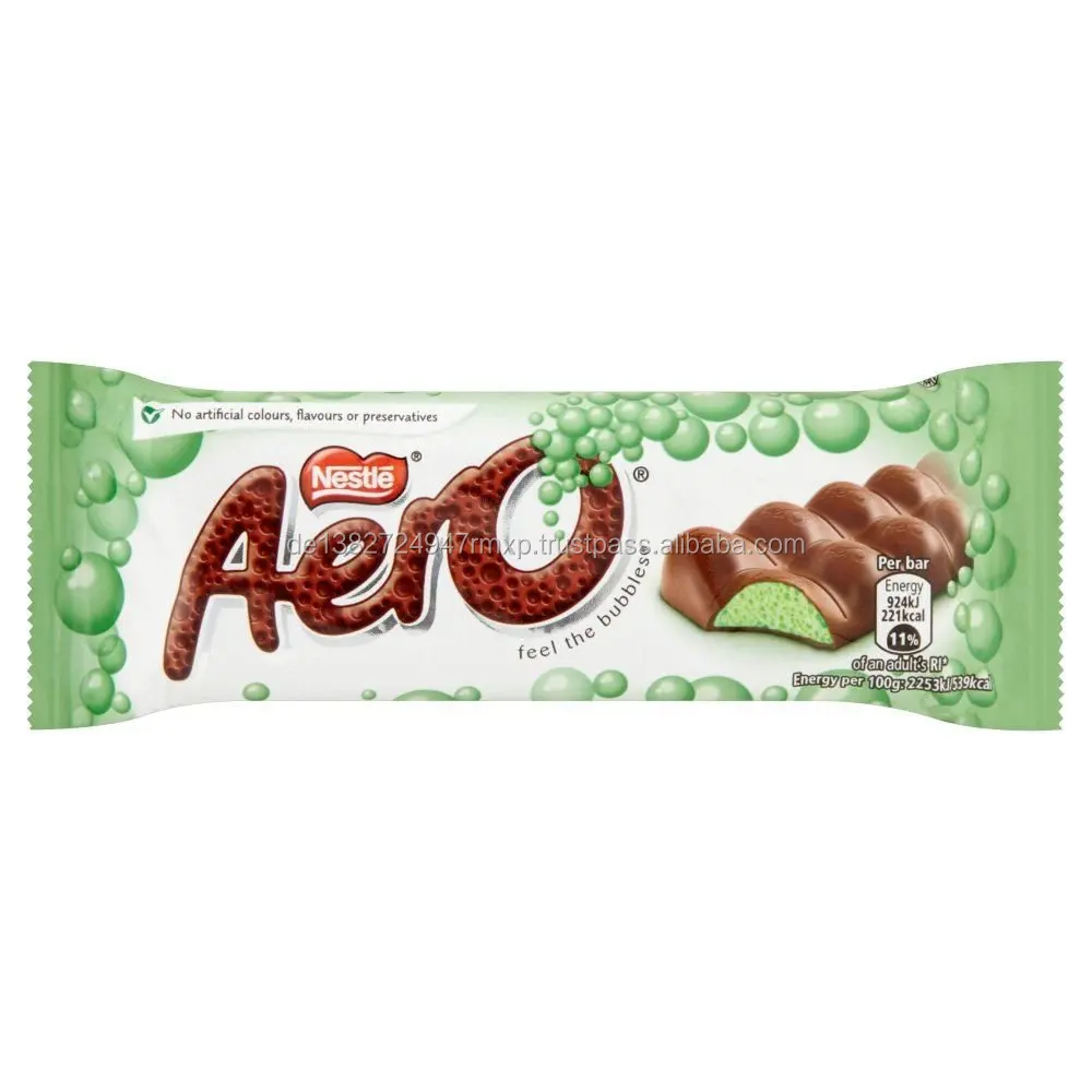 Nestles Aero Bubbly Bar Milk Chocolate 36g X24 Buy Original Nestles Aero Bubbly Bar Milk