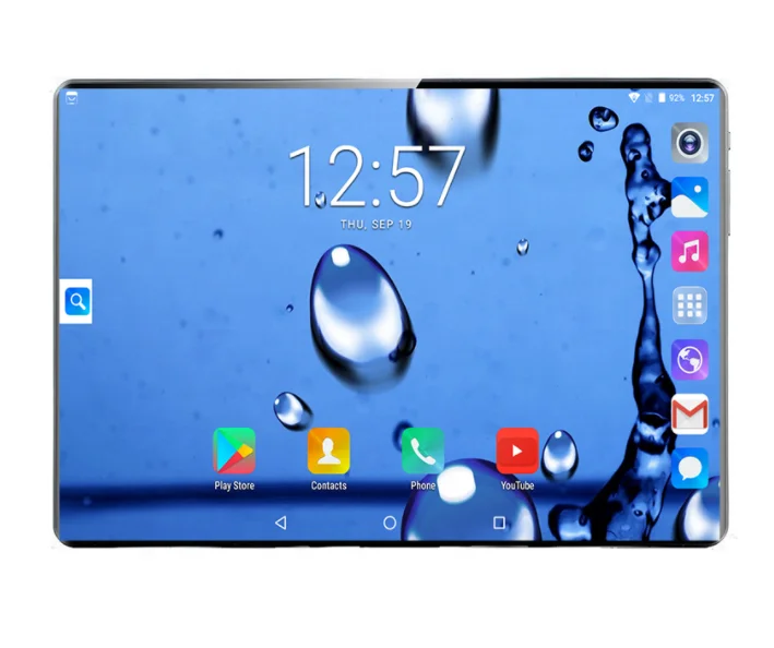 

2021 10.1 inch Tablets Android 8.0 Deca Core 2.5D IPS Screen Dual SIM Cards, Grey/ gold / blue /orange