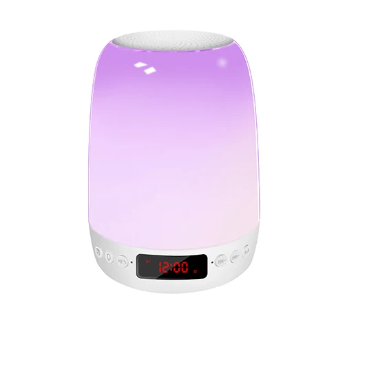 

Hot Selling New High Quality Sound Portable Blue tooth Speakers With Colors LED Touch Lamp