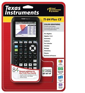 
2020 Choice Texas Instruments TI 84 Plus CE Graphing Calculator 