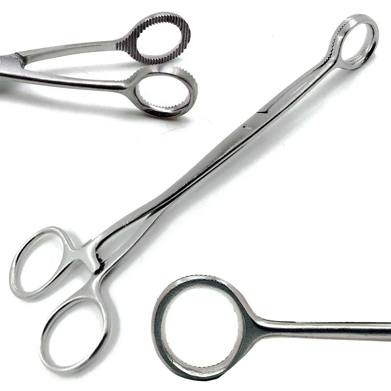 
Surgical Collins Tongue Seizing Forceps 6.5 Jaws Wide/Laboratory Forceps 
