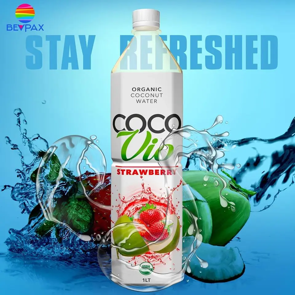 
500ml Canned Pure Coconut Water - COCO VIO 