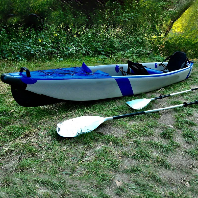 

Boat PVC Fishing Kayak Folding Inflatable Kayak, Red, green, yellow, blue ,customize