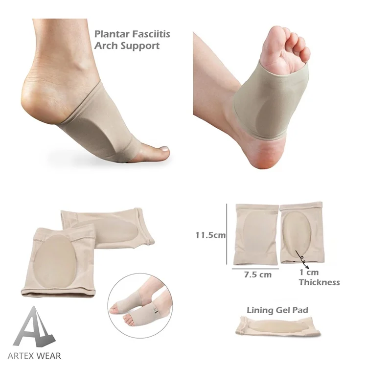 Gel Plantar Fasciitis Foot Arch Support Sleeve Buy Gel Plantar