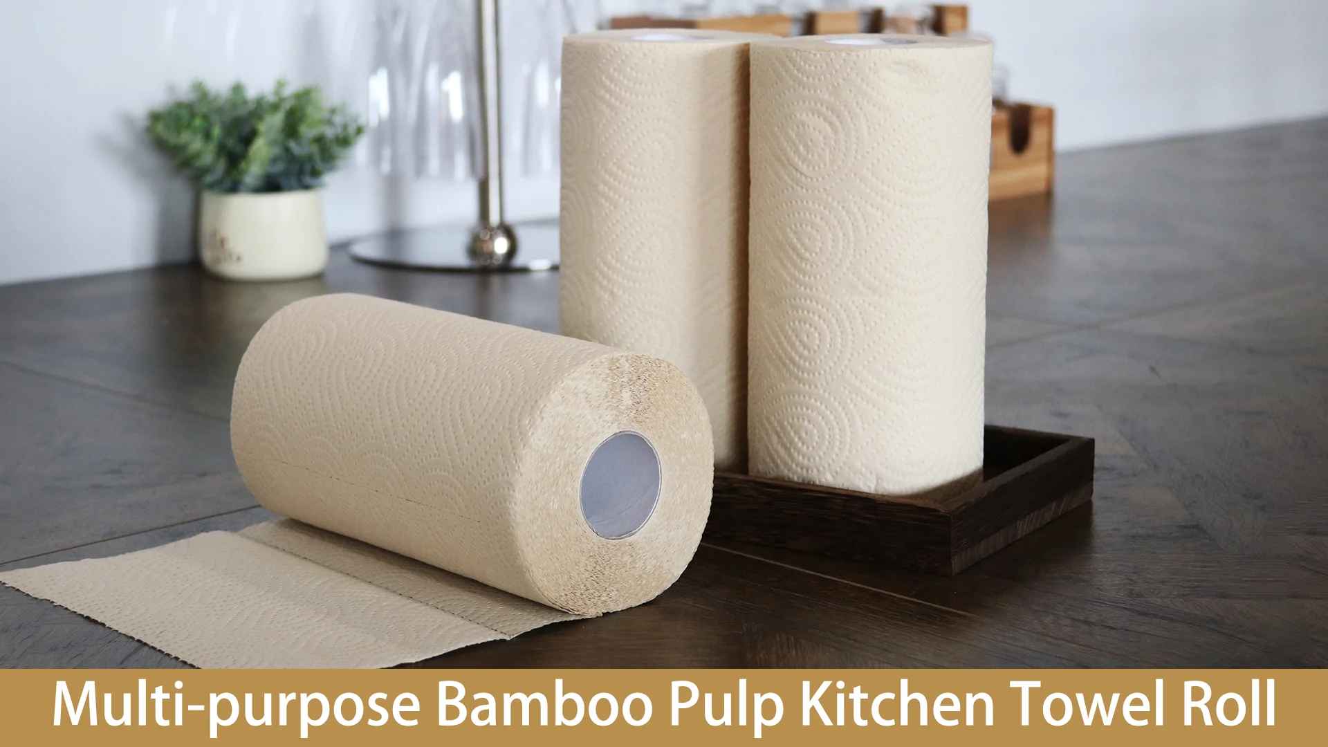 Oilblotting Bamboo Pulp 2ply Embossing Towel Paper Disposable Tissue