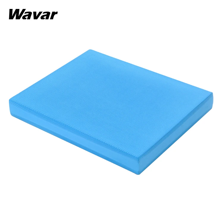 

High density fitness workout exercise physical therapy non slip anti fatigue mat balance board balance pad yoga mat, Blue