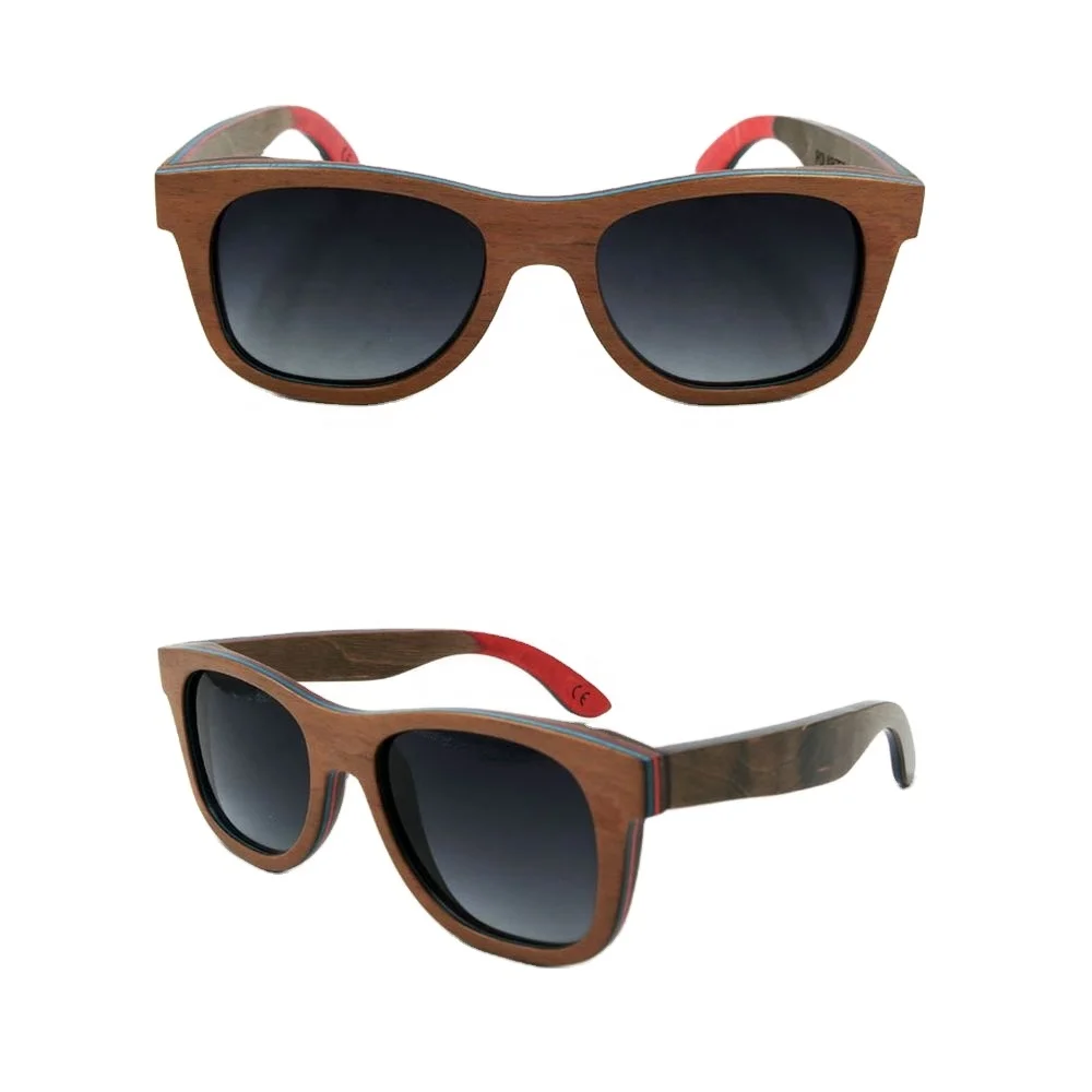 

Low MOQ Custom Logo Fashion Bamboo Wood Polarized Sunglasses Driving Square Style Women Men Summer Sunscreen Sunglasses UV400
