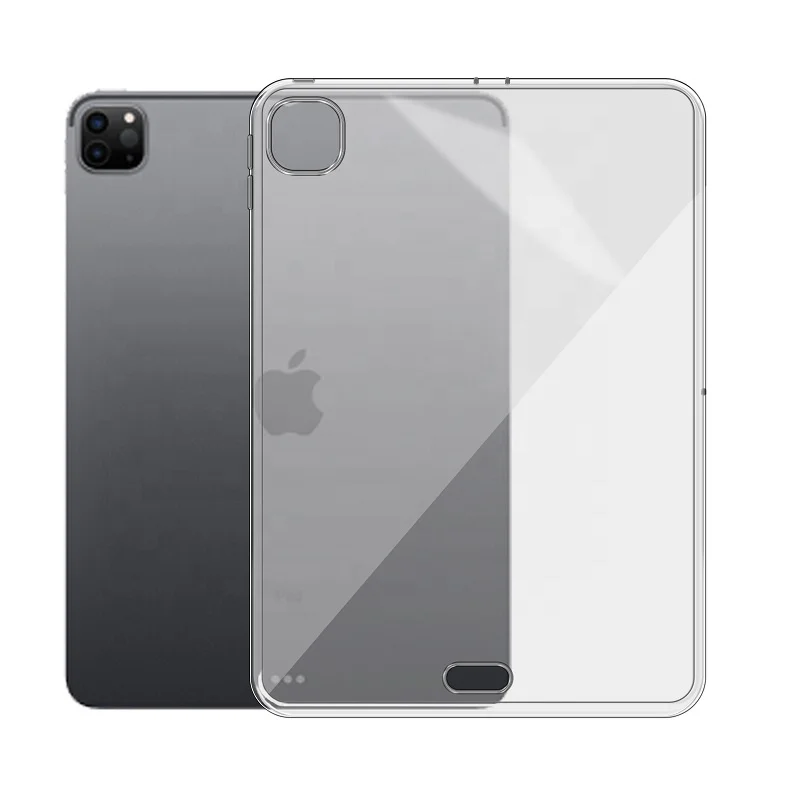 

Slim Soft Transparent TPU Back Cover For iPad Pro 11 2020 Clear Case