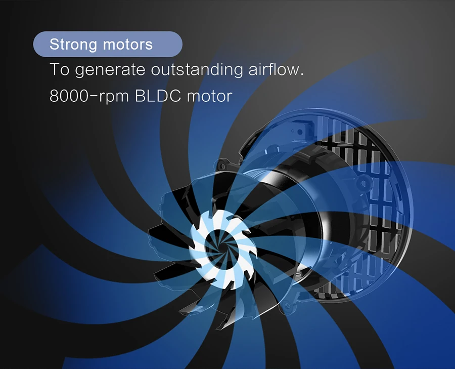 
Ture HEPA 13 Filter PM2.5 Air Purifier Cleaner with Battery for Car, Bedroom, Desktop 