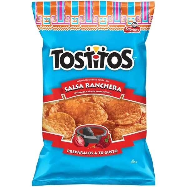 
TOSTITOS SABRITAS Salsa Ranchera Tortilla Chips 350g 