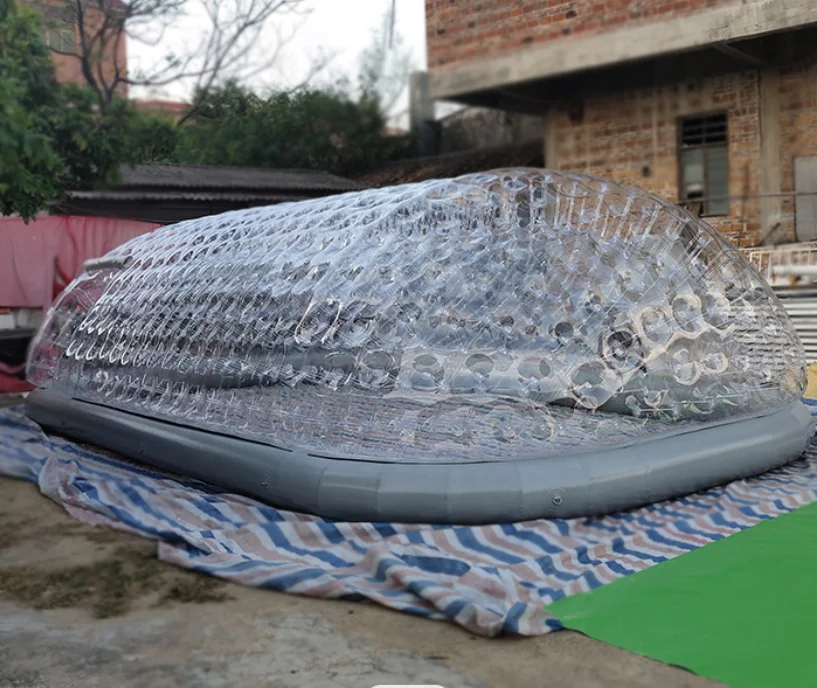 

China winter outdoor gaint inflatable pool cover tent inflatable pool dome for party