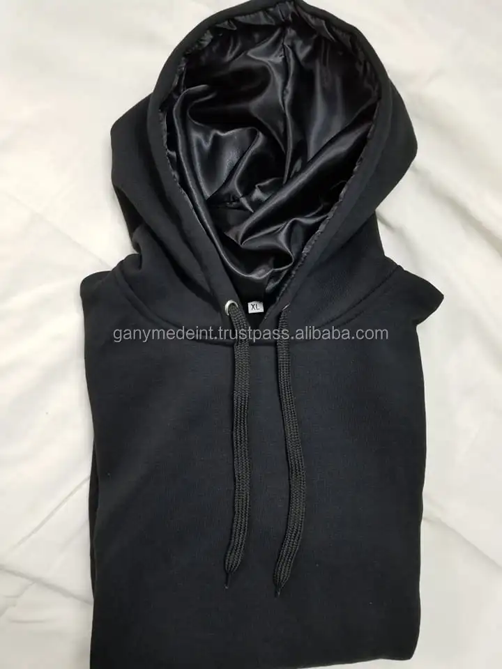 Silk lined hoodie Clearance