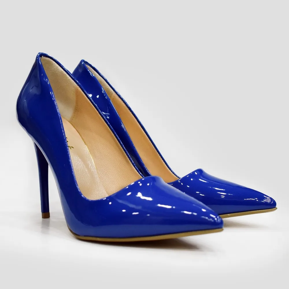 Turkey Women's Matte Purple Pu Leather Ladies Pumps High Heel Stiletto