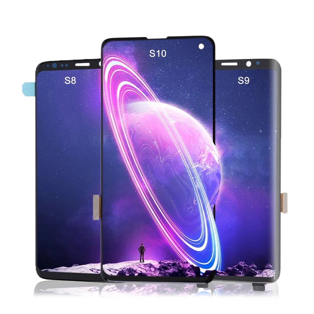 

S Series OLED for Samsung Galaxy S8 S9 S10 Plus Lite S10e S20 Plus FE Ultra LCD OEM AMOLED Mobile Phone Cellphone Display Screen