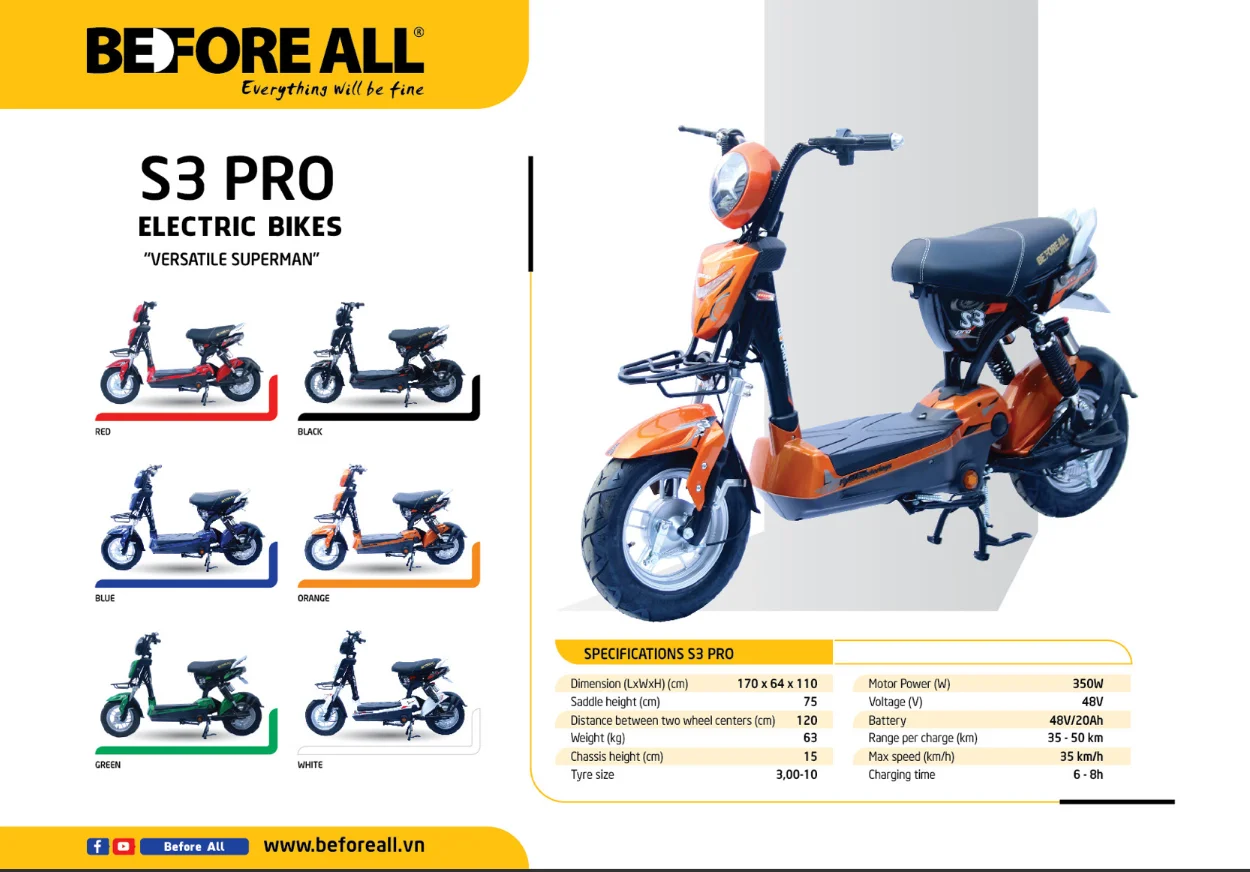 Cheap School Vehicles Electric Motorcycles Bike Small Power 350w S3 Pro