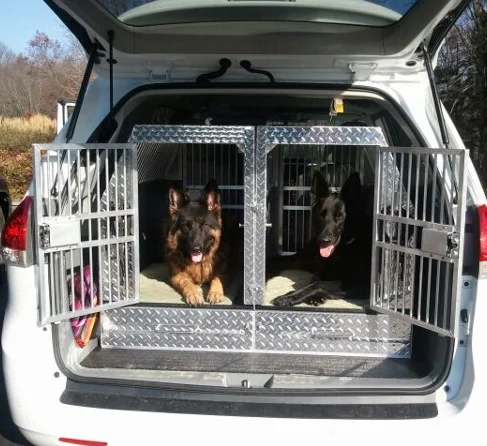 

Customized design Aluminum Dog Box Dog transportation box