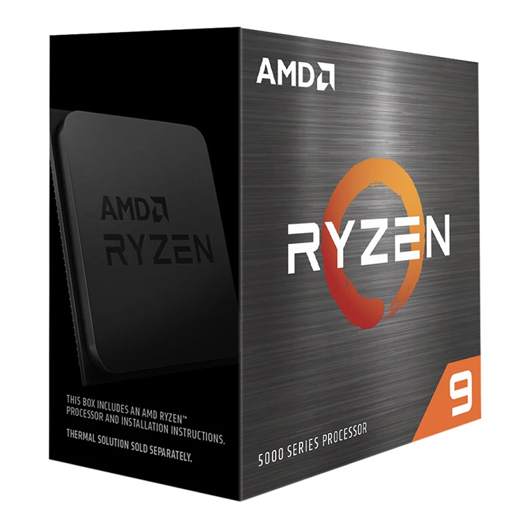 

AMD New Arrival Ryzen 9 5900X CPU Unlocked Desktop Processor with 12 Core 24 Thread Support Socket AM4 X570 B550 Motherboard