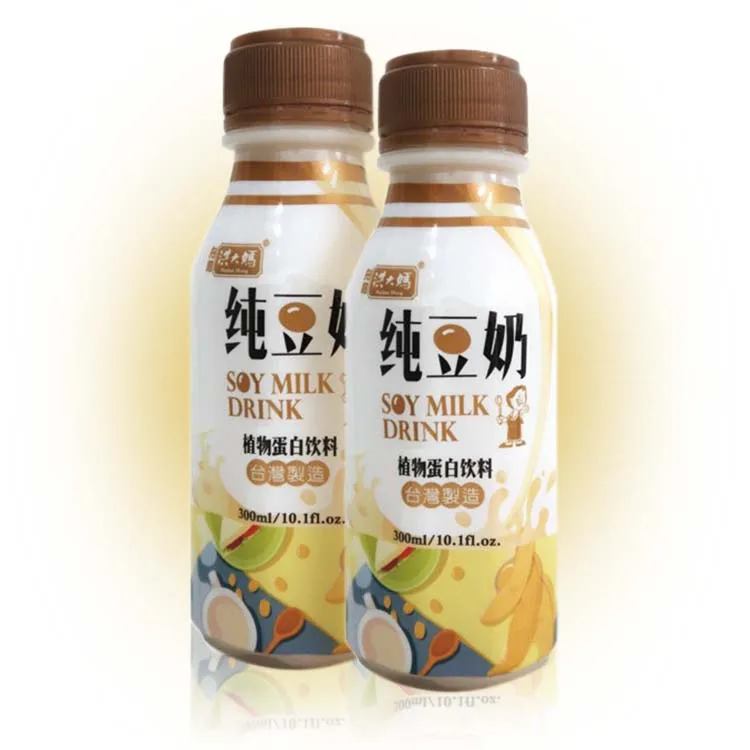 
Taiwan 300ml PP bottle non gmo natural soya milk 